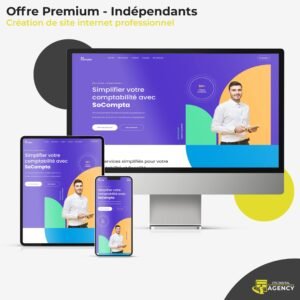 Création de site internet professionnel - Offre premium- Indépendants-2-CTC Digital